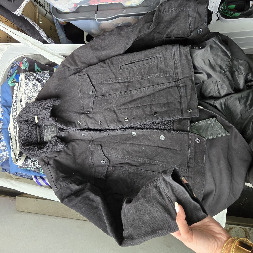 Levis Black Denim Jacket